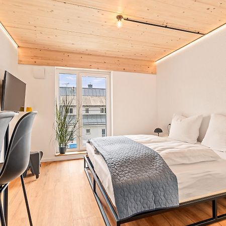 Einzimmer Wohlfuehlapartment Vier Klimatisiert Friedrichshafen Exterior photo