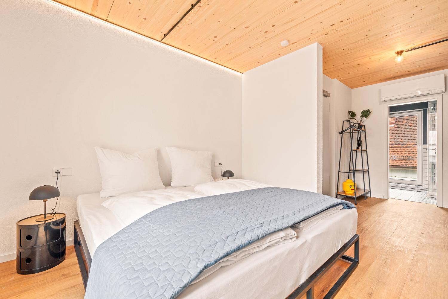 Einzimmer Wohlfuehlapartment Vier Klimatisiert Friedrichshafen Exterior photo